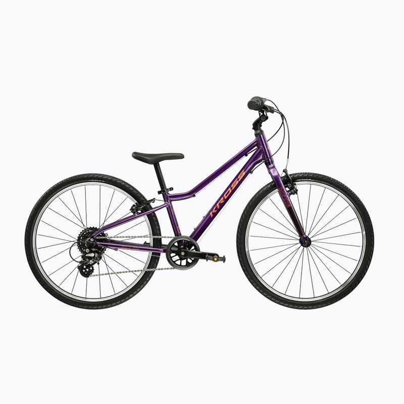 Kinderfahrrad KROSS Liftie 24 purple/copper/gloss