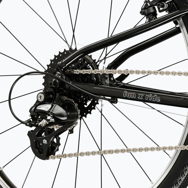 Kinderfahrrad KROSS Liftie 24 black/silver/gloss 7