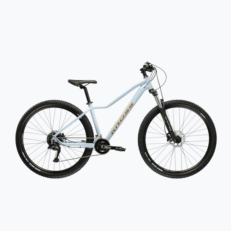 Damen-Mountainbike KROSS Lea 5.0 27,5" blue/copper/gloss