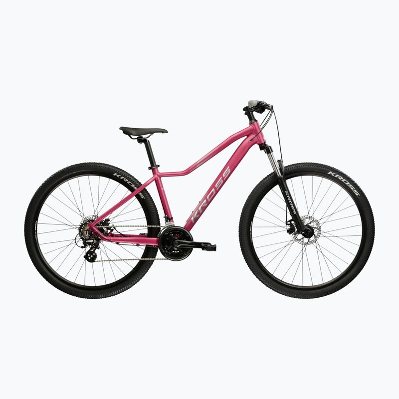 Damen-Mountainbike KROSS Lea 2.0 In 27.5 pink/silver/matte