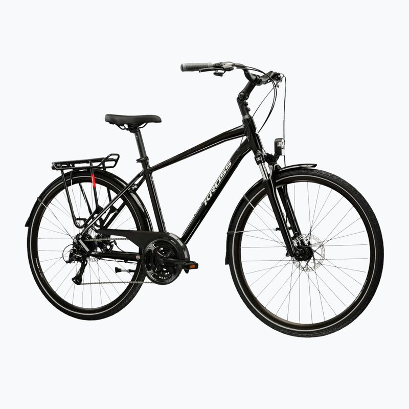 Trekkingrad KROSS Trans 3.0 black/grey/gloss 2