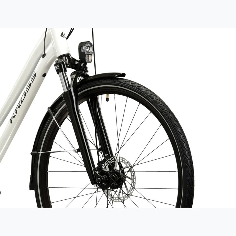 Damen-Trekkingrad KROSS Trans 3.0 In pearl/black/gloss 5