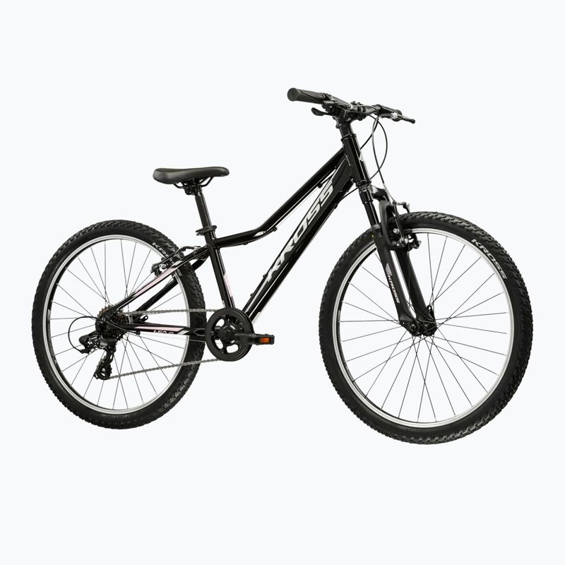Kinderfahrrad KROSS Lea Jr 1.0 In black/silver/gloss 2