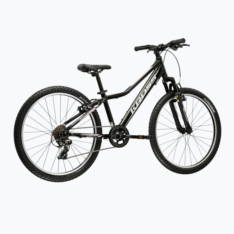 Kinderfahrrad KROSS Lea Jr 1.0 In black/silver/gloss 3