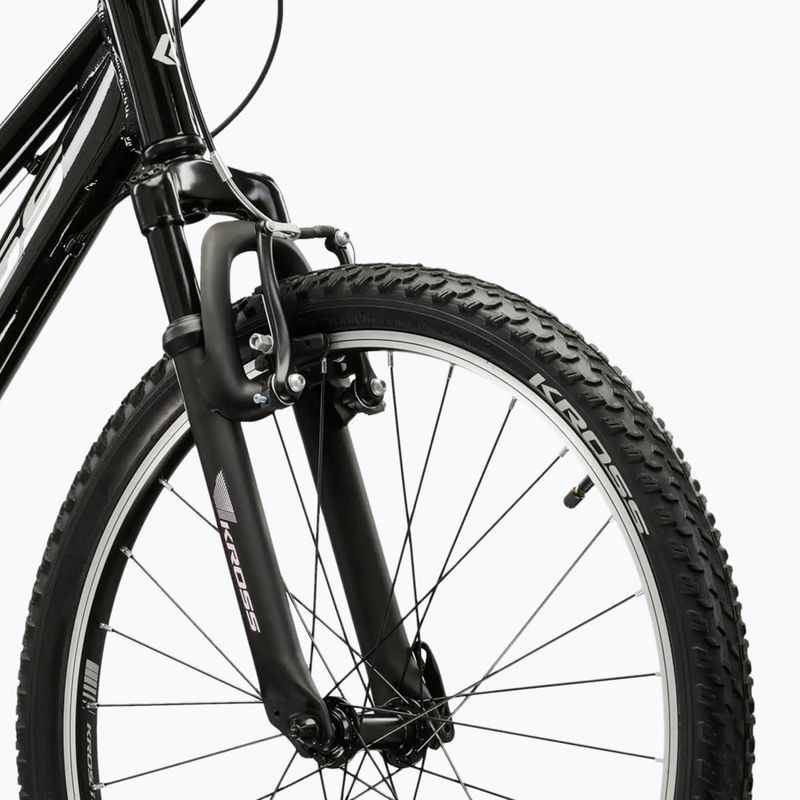 Kinderfahrrad KROSS Lea Jr 1.0 In black/silver/gloss 5