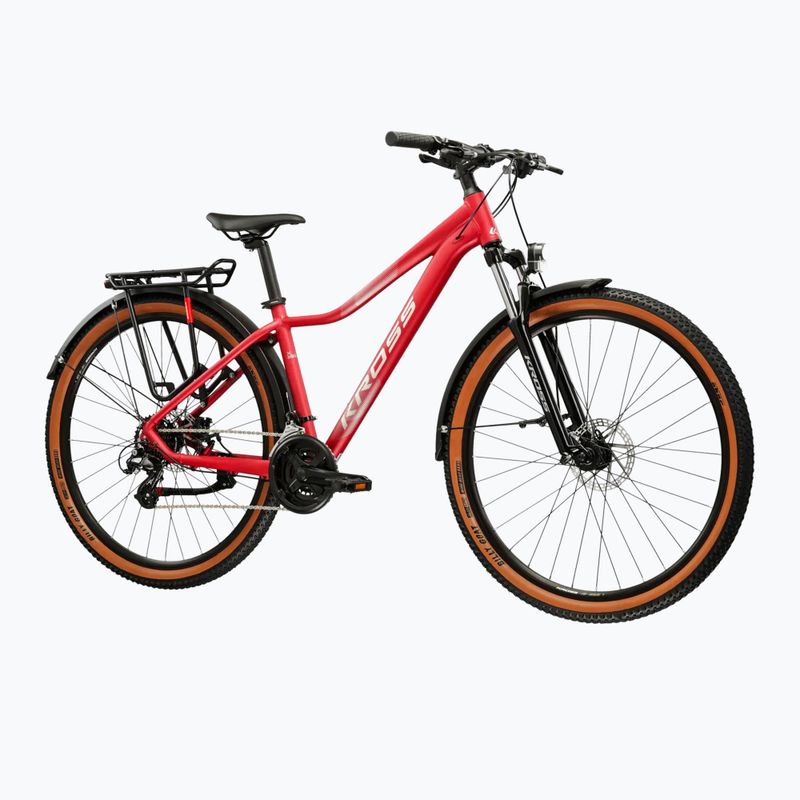 Mountainbike Damen KROSS Lea X200 Eq W 27.5 Rosa/Silber/Matt 2