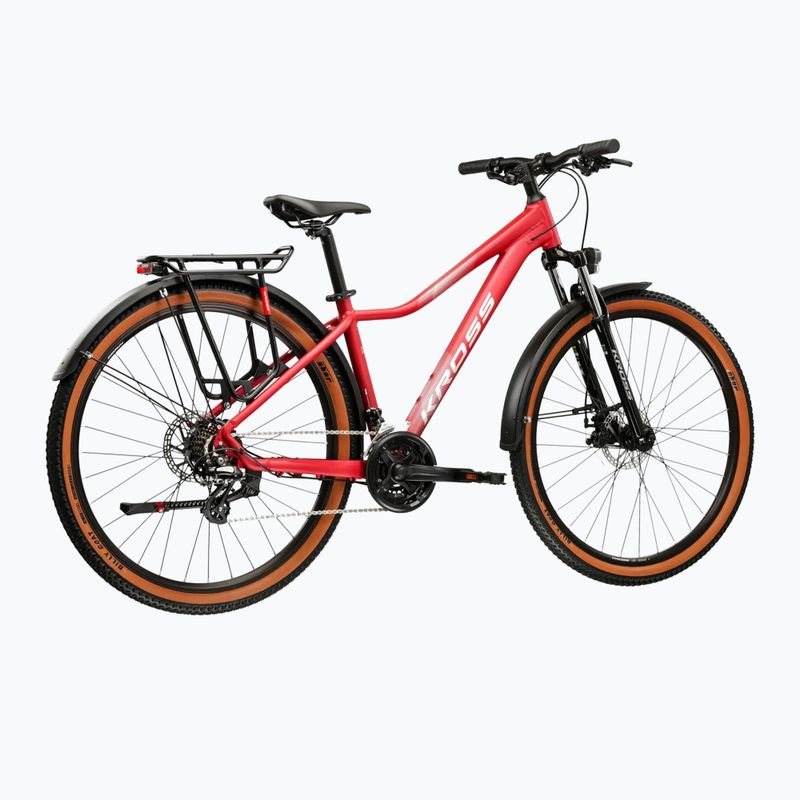 Mountainbike Damen KROSS Lea X200 Eq W 27.5 Rosa/Silber/Matt 3