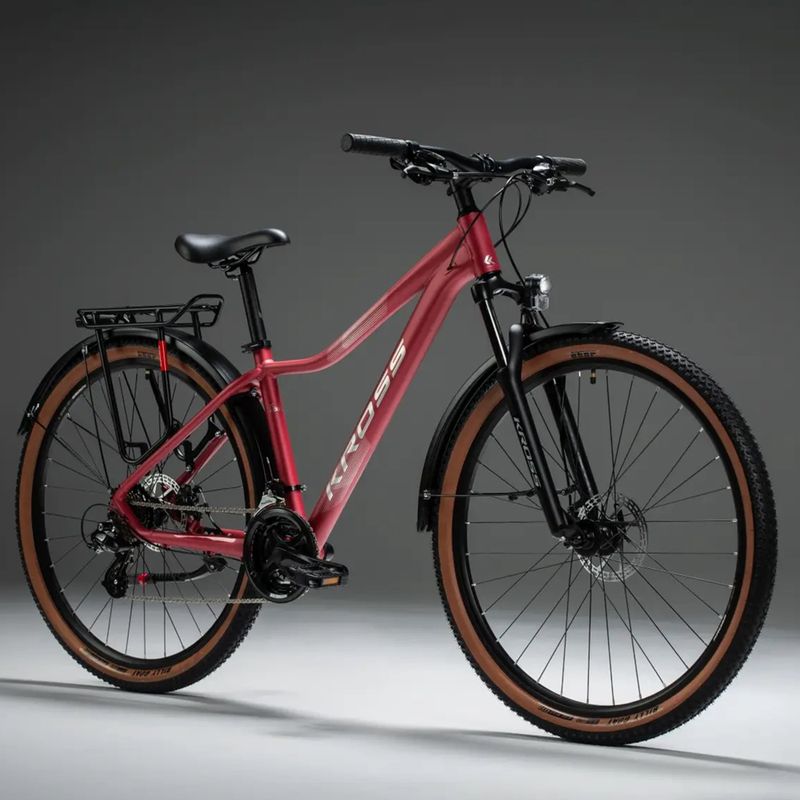 Mountainbike Damen KROSS Lea X200 Eq W 27.5 Rosa/Silber/Matt 11