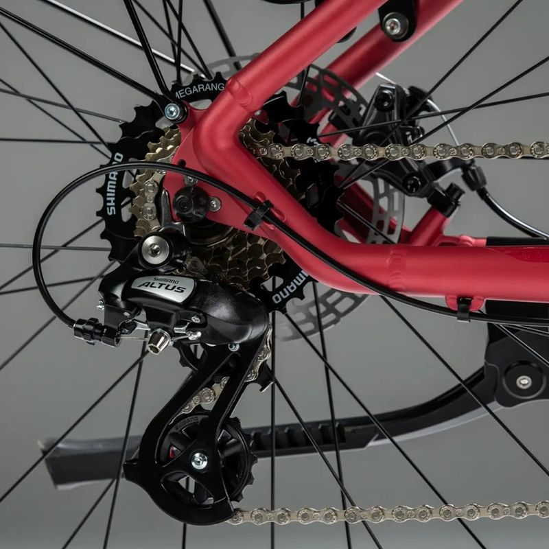 Mountainbike Damen KROSS Lea X200 Eq W 27.5 Rosa/Silber/Matt 12