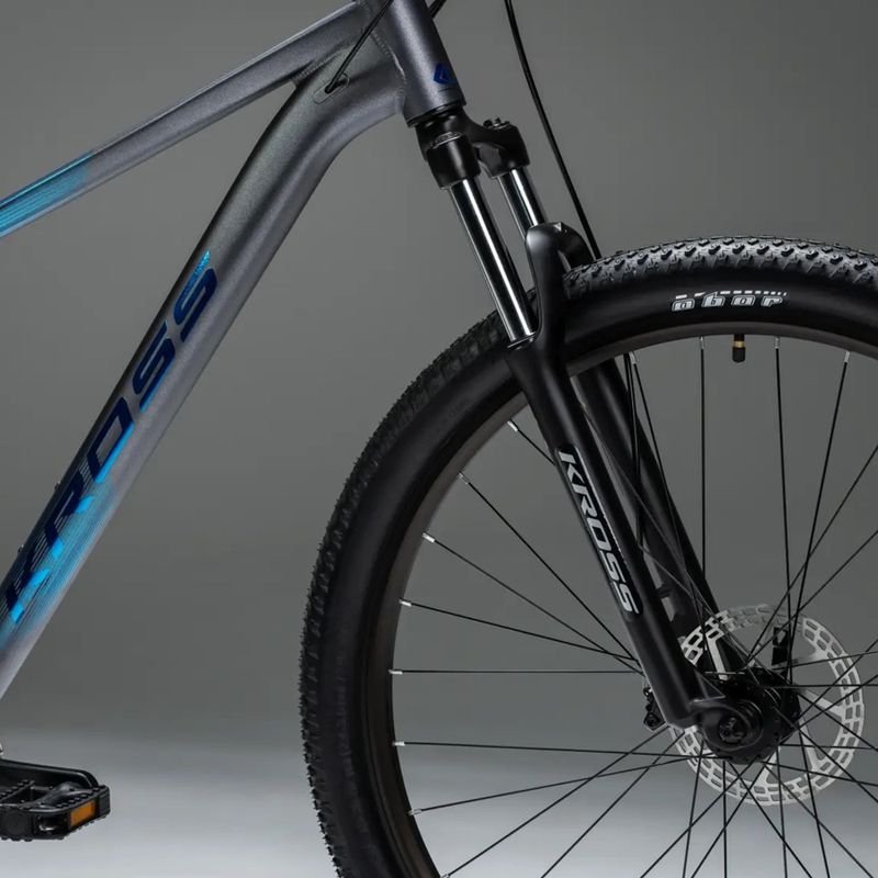 Mountainbike KROSS Hexagon X200 29" Grau/Blau/Matt 17