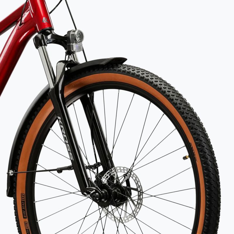 Mountainbike KROSS Hexagon X200 EQ 29" Rubinrot/Anthrazit/Glanz 5