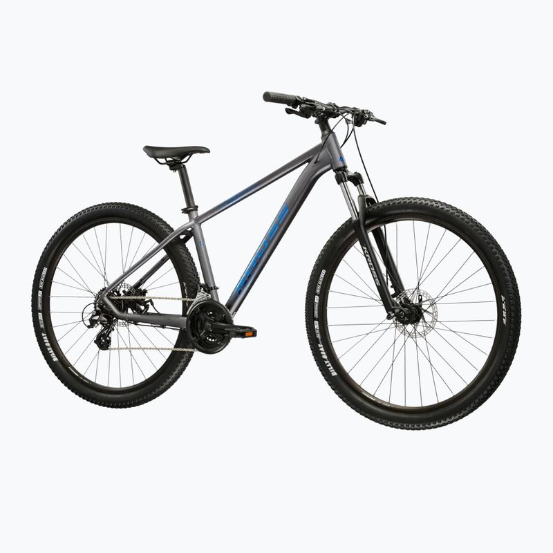 Mountainbike KROSS Hexagon X200 27,5" Grau/Blau/Matt 2