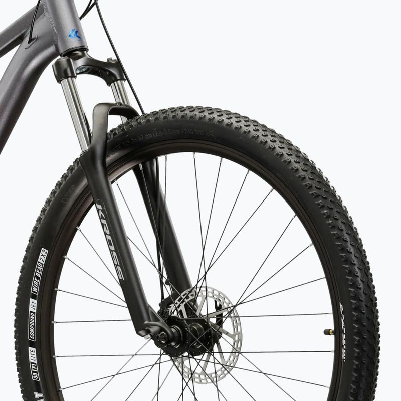 Mountainbike KROSS Hexagon X200 27,5" Grau/Blau/Matt 5