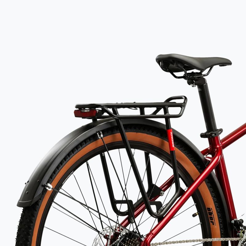 Mountainbike KROSS Hexagon X200 EQ 27,5" Rubinrot/Anthrazit/Glanz 10