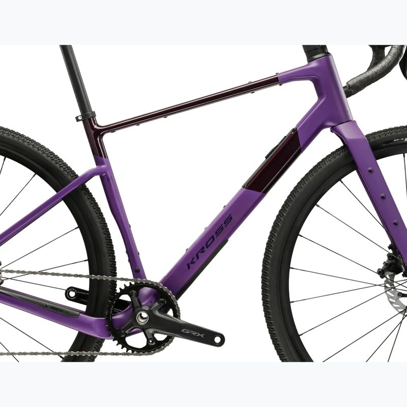 Gravelbike KROSS Esker ADV 1.0 purple/matte 12
