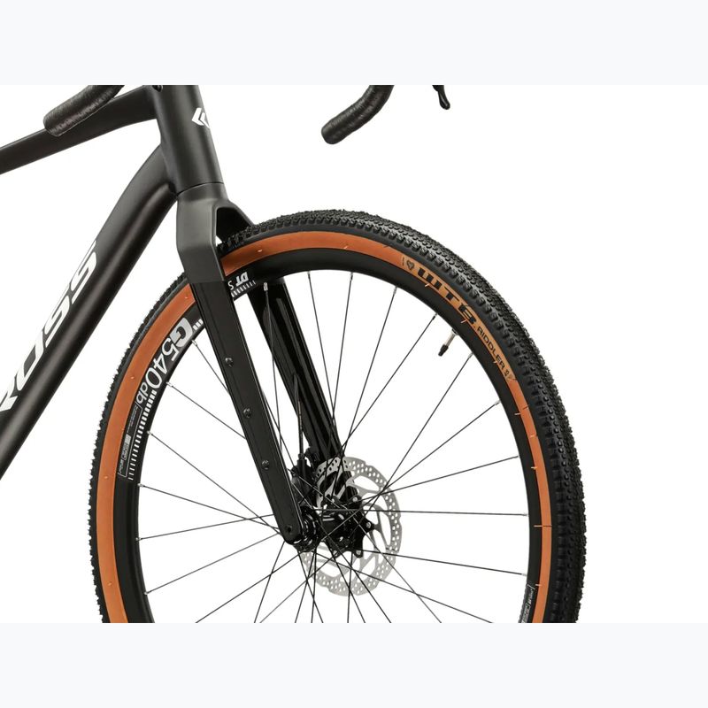 Gravelbike KROSS Esker 6.0 black/white/matte/gloss 7