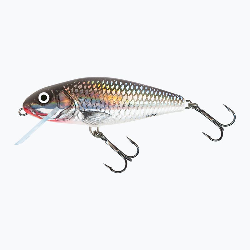 Salmo Barsch FL holographischer grauer Shiner QPH021 Wobbler