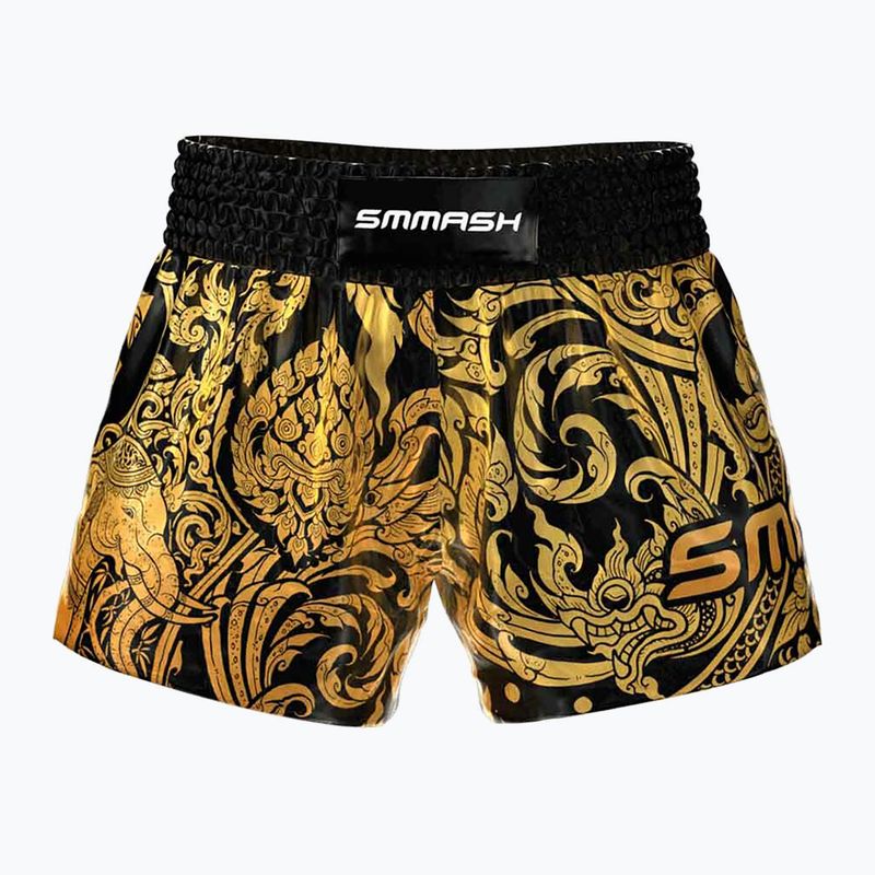 Trainingsshorts Herren SMMASH Muay Thai Story 2. gold SHC5-12