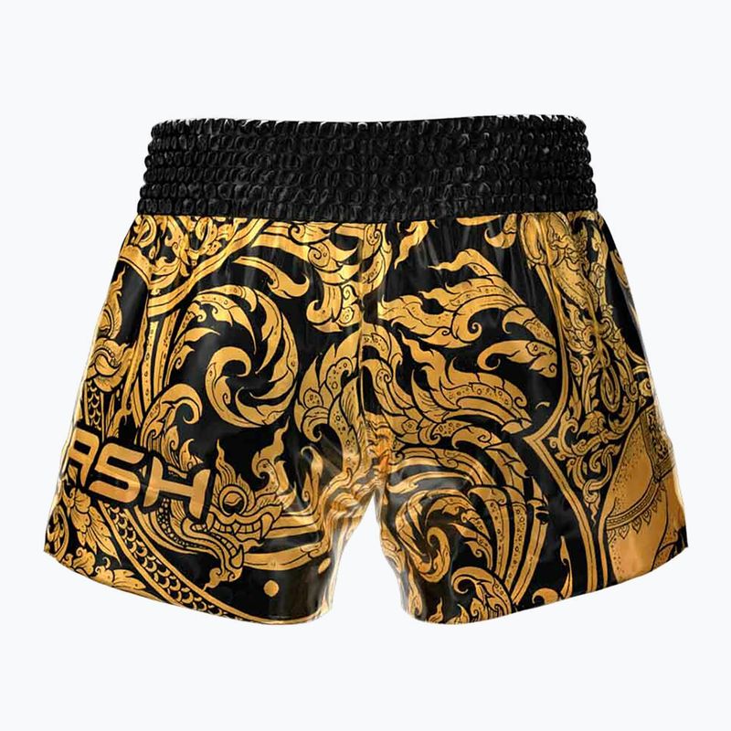 Trainingsshorts Herren SMMASH Muay Thai Story 2. gold SHC5-12 2