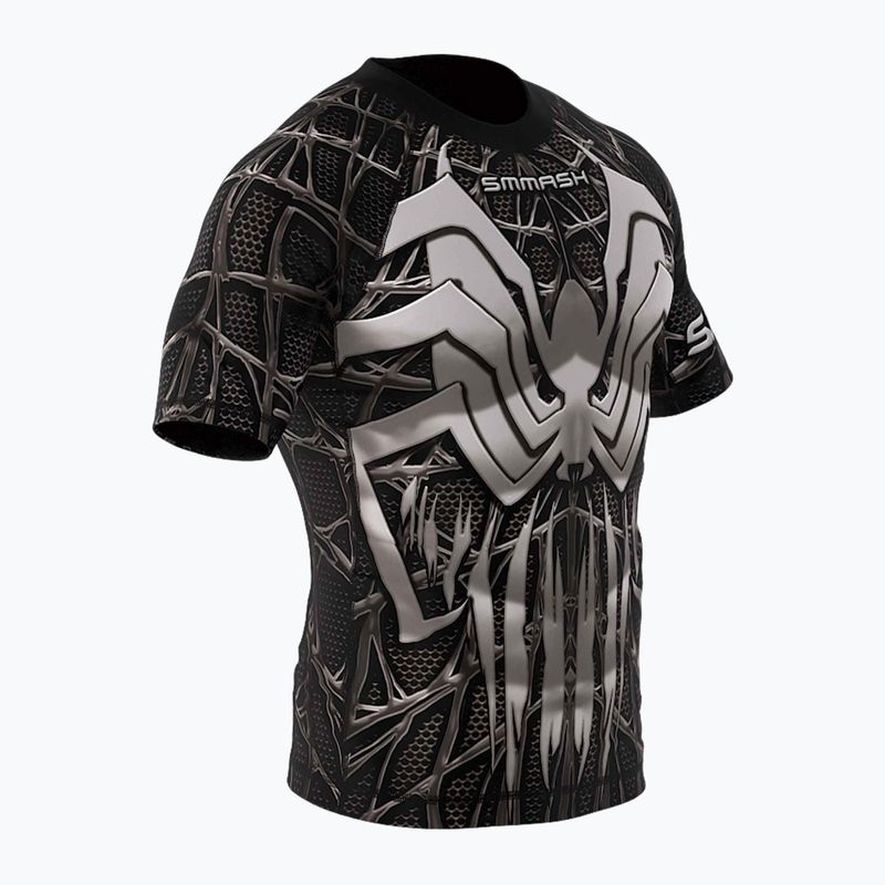 Rashguard SMMASH Venomous schwarz-weiß RSO2 3