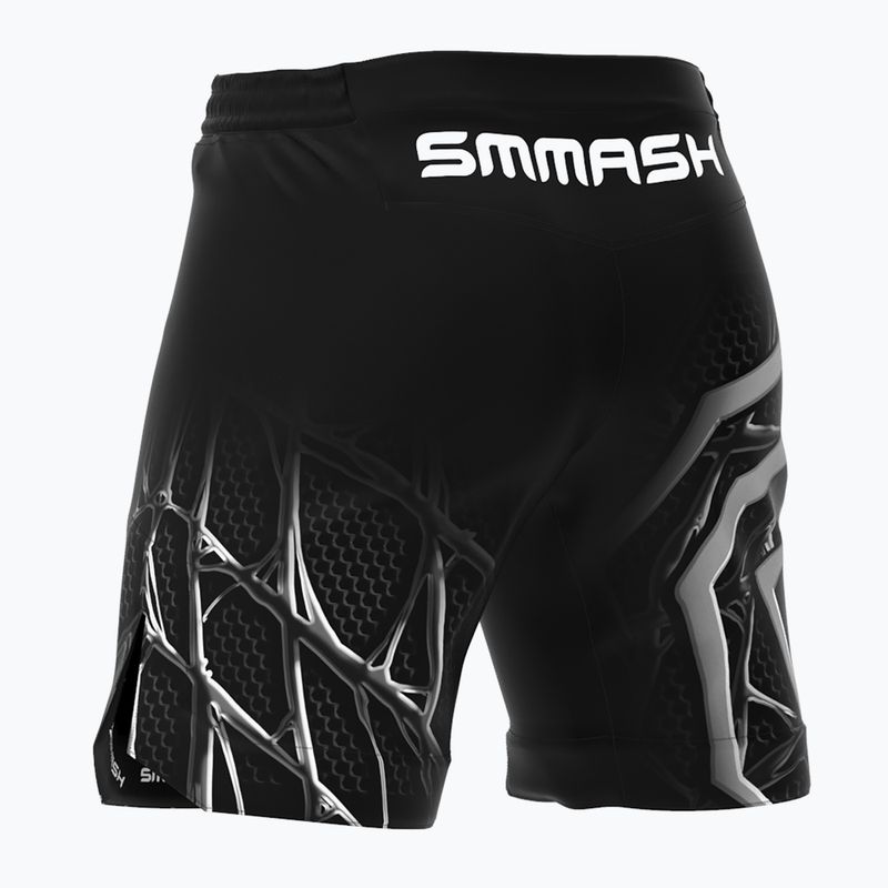 Trainingsshorts Herren SMMASH Venomous schwarz-weiß SHC4-19 5