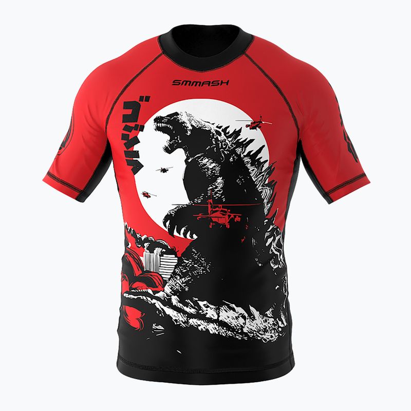 Rashguard SMMASH Zilla rot RSO2