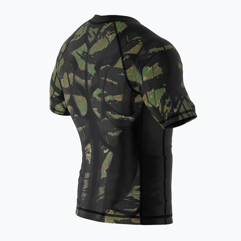 Rashguard SMMASH Tiger Armour grün RSO2 5