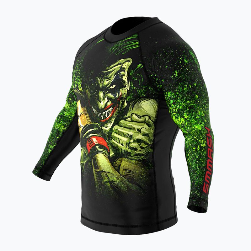 Rashguard longsleeve SMMASH The Choker grün RSO3 3