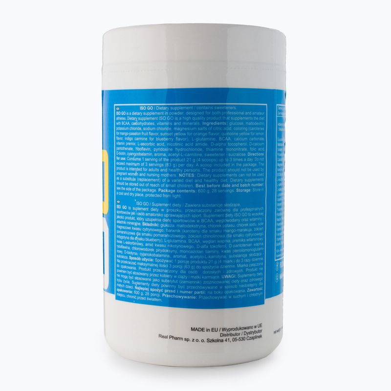 ISO GO Real Pharm Aminosäuren 600g orange 701169 3