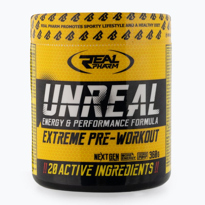 Pre-Workout Real Pharm Unreal 360g schwarze Johannisbeere 701510