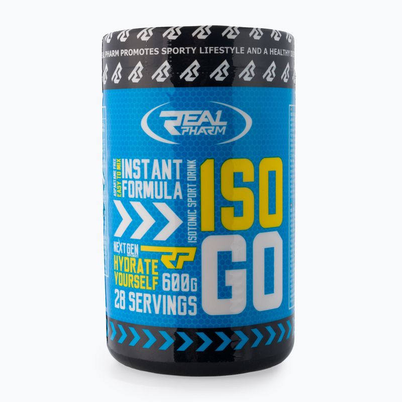 ISO GO Real Pharm Aminosäuren 600g Lychee 701749