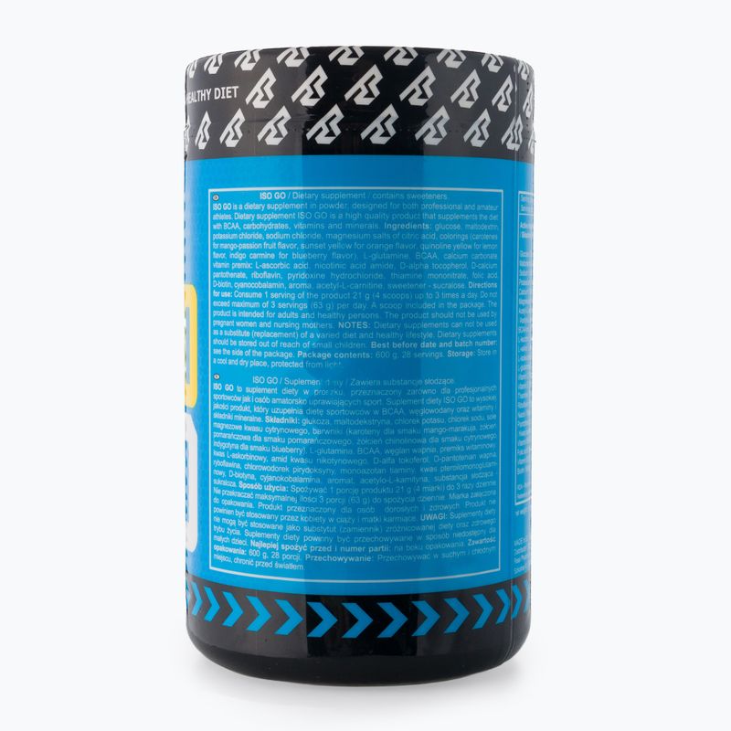 ISO GO Real Pharm Aminosäuren 600g Lychee 701749 3