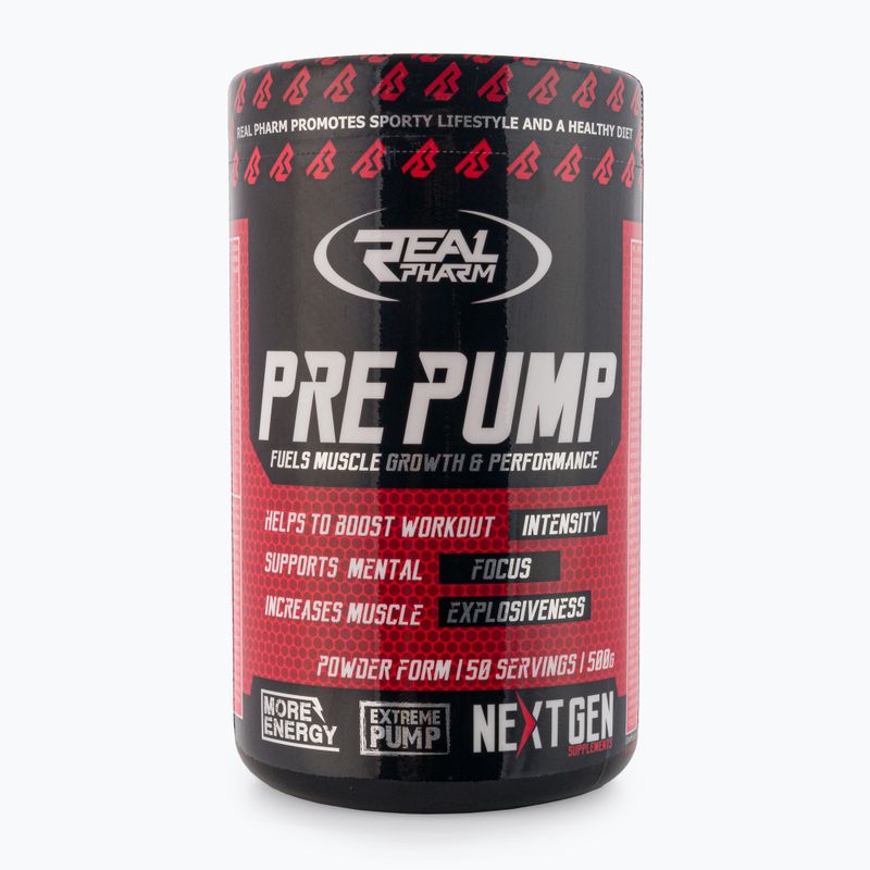 Real Pharm Pre Pump Pre-Workout 500g Kiwi-Essig 702364