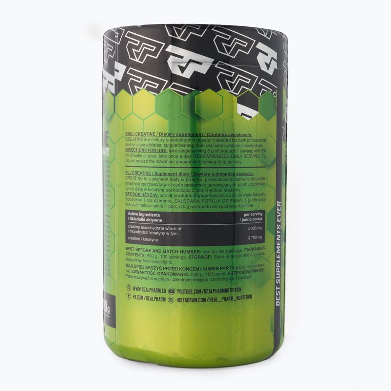 Kreatin Real Pharm Kreatin 500g Zitrone 705488 2