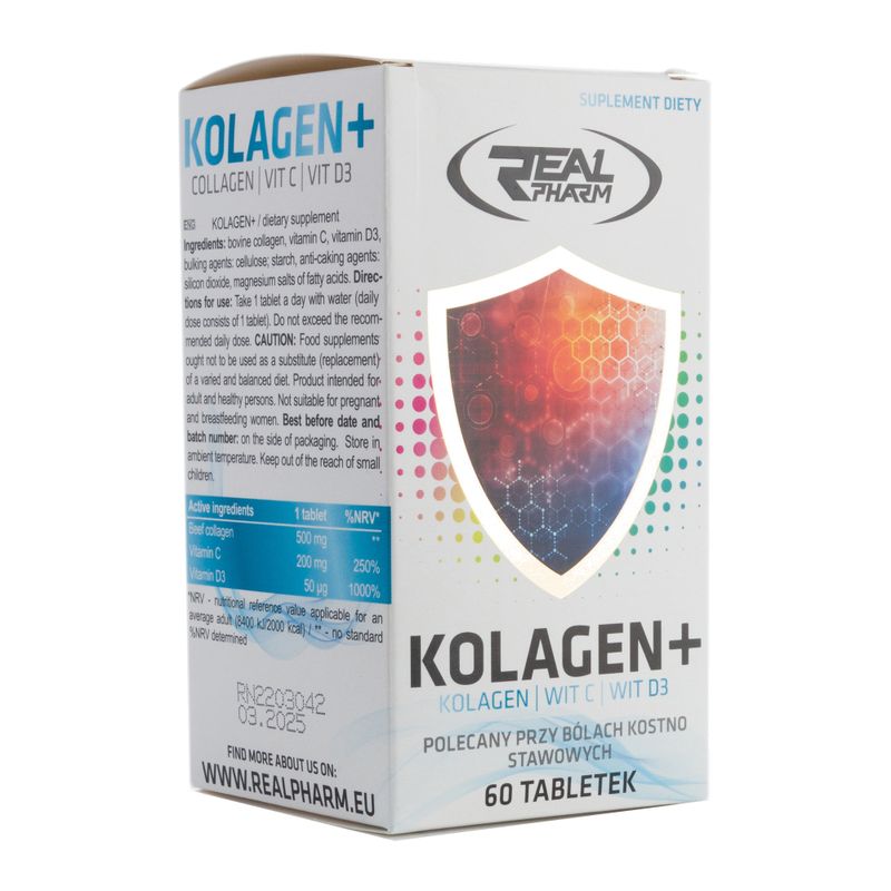 Real Pharm Colagen+ 60 Tabletten 707468