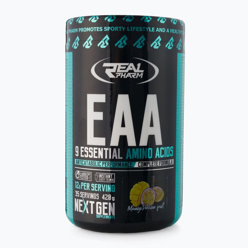 EAA Real Pharm Aminosäuren 420g Mango-Maracuja 708151