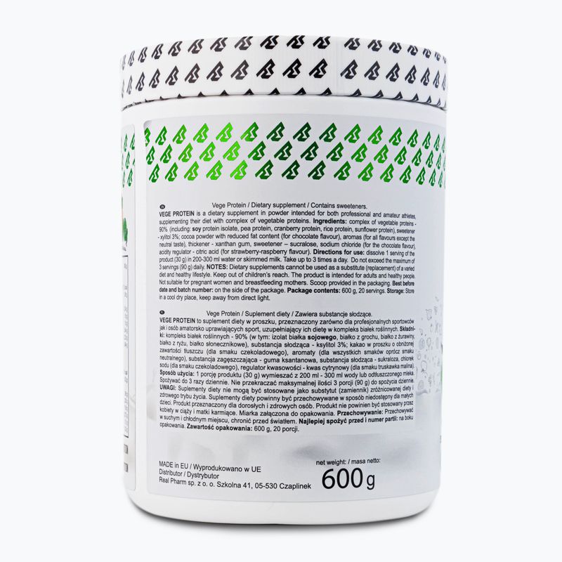 Real Pharm Vege Protein 600g gesalzenes Karamell 709103 3