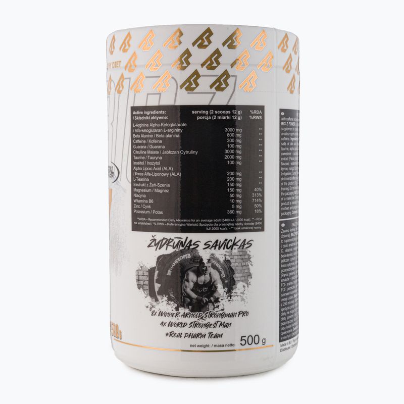 Real Pharm Big Z Pre-Workout 500g Cola-Kirsche 710130 3