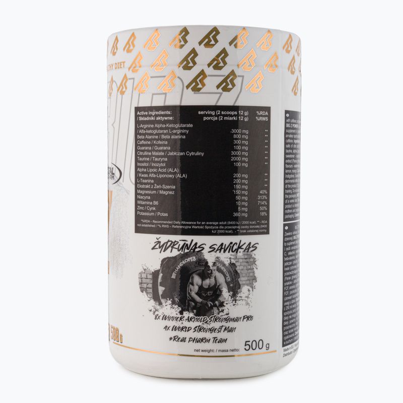 Real Pharm Big Z Pre-Workout 500g Zitrone-Orange 710147 2