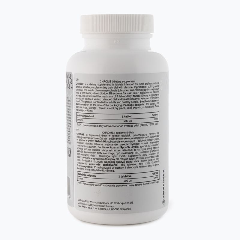 Real Pharm Chrom Ergänzung 180 Tabletten 2