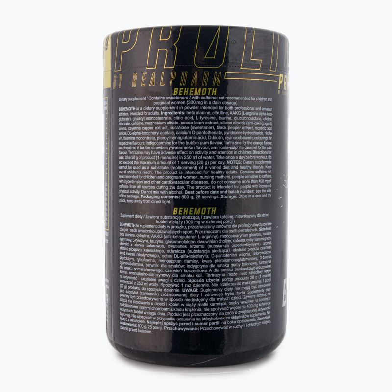 Real Pharm Behemot Pre-Workout 500g Mango-Maracuja 714183 2