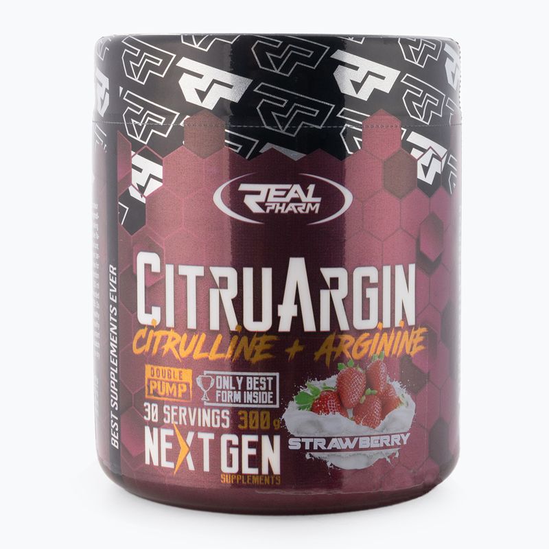 Real Pharm CitruArgin + Arginin 300g Erdbeere 714824