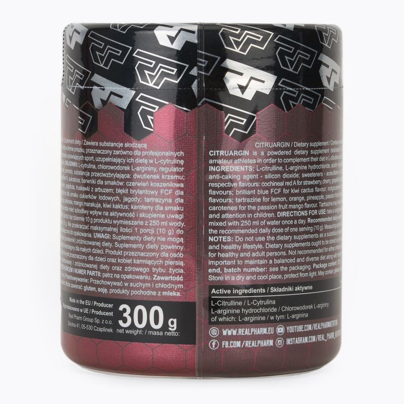 Real Pharm Citrullin + Arginin 300 g orange 2