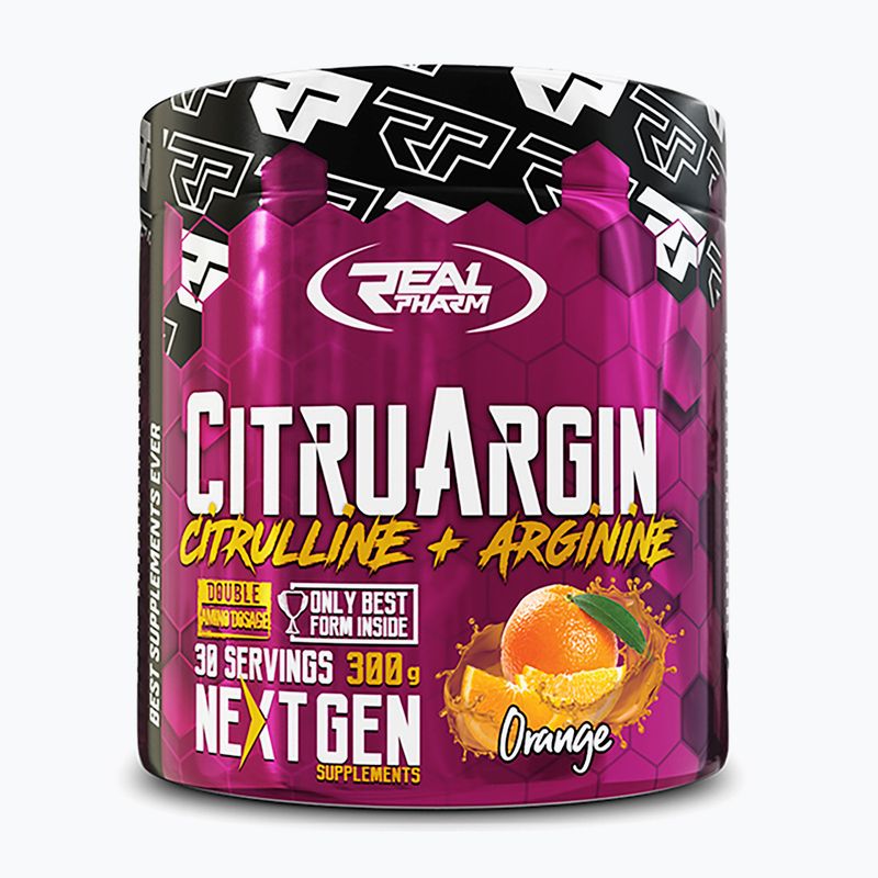 Real Pharm Citrullin + Arginin 300 g orange