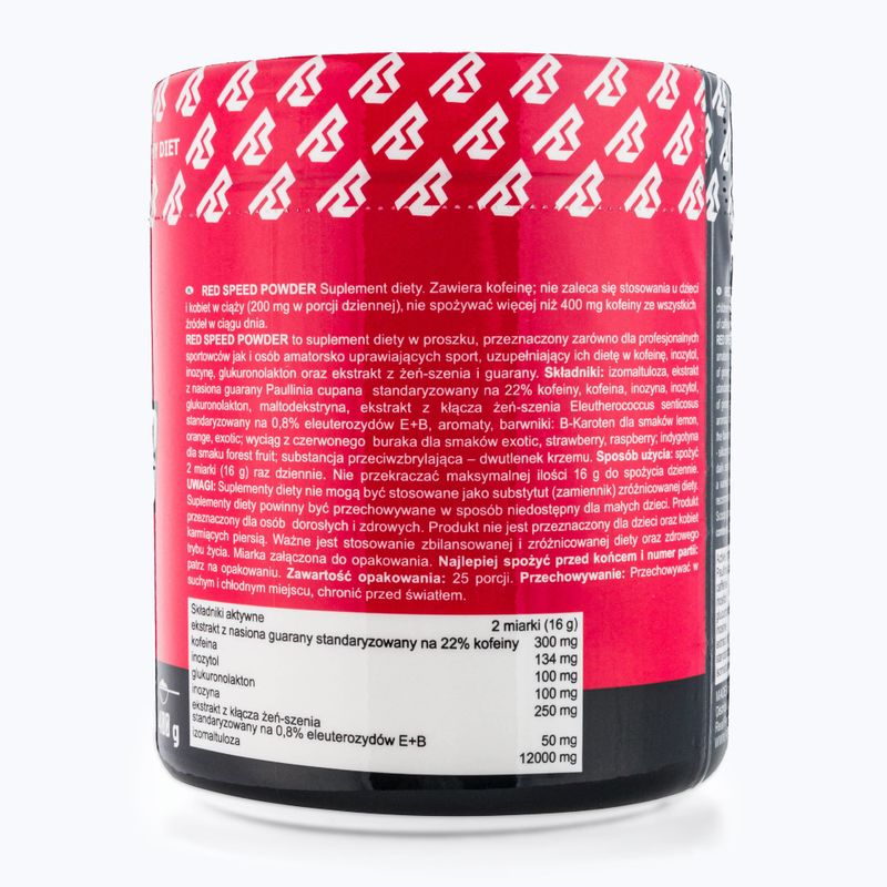 Real Pharm Pre-Workout Red Speed Powder 400g Kirsche 714992 2