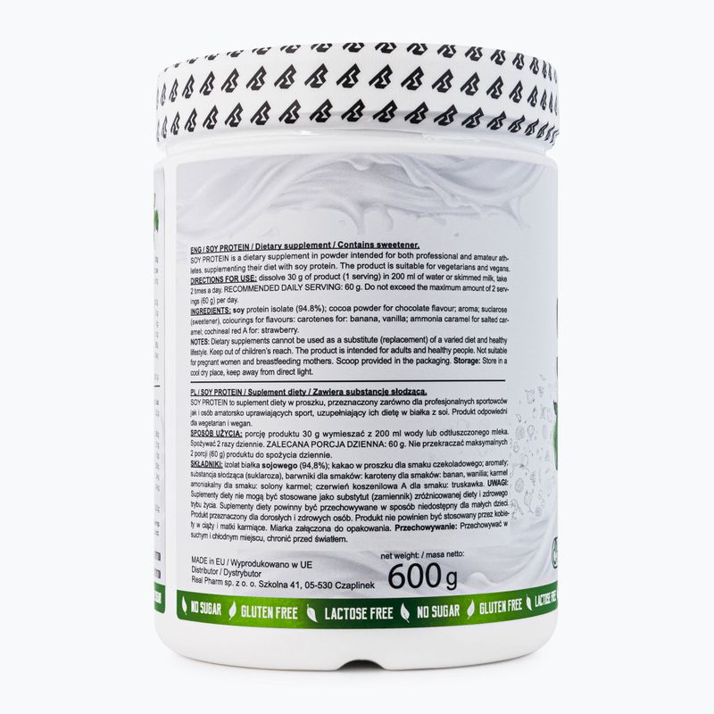Real Pharm Soja-Protein 600g Banane 715326 3