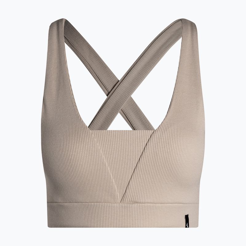 Damen Trainings-BH Carpatree Mellow Rib beige CPW-SB-179-BE