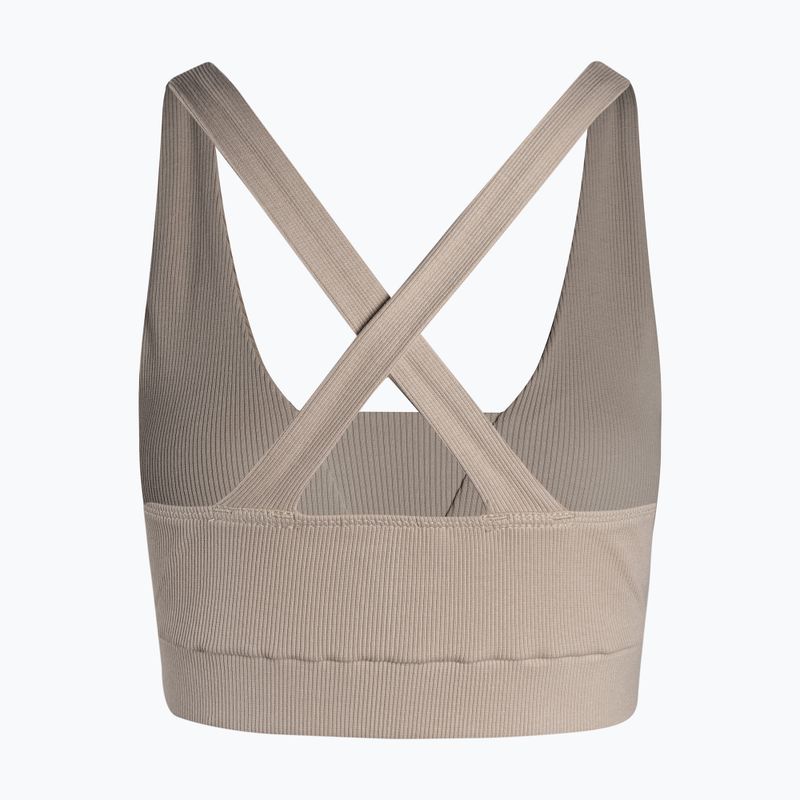 Damen Trainings-BH Carpatree Mellow Rib beige CPW-SB-179-BE 2