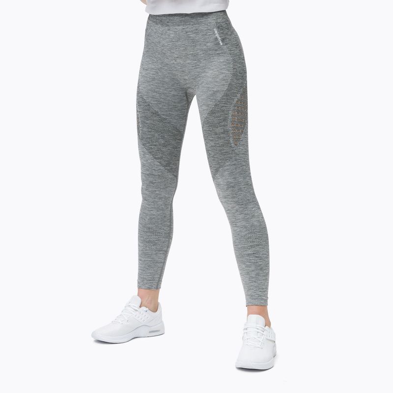 Damen Carpatree Phase Nahtlose Leggings grau CP-PSL-MG