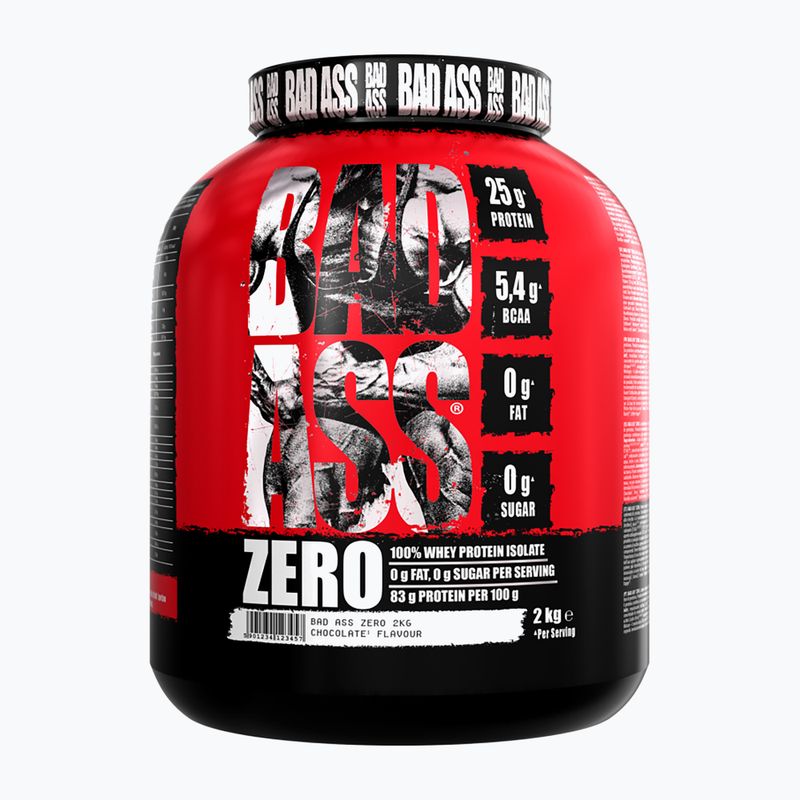 Fitness Authority Bad Ass Zero Isolat 2 kg Schokolade